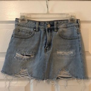 PacSun denim skirt